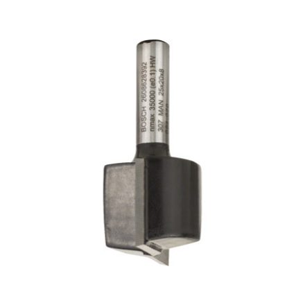 BOSCH Freză cu tăiș drept din metal dur 25,0 x 19,6 x 51 x 8 mm