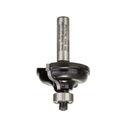 BOSCH Freză din carbura cu profil "A" cu rulment de bile 35,0 (r=4,8 mm) x 11 x 14,3 x 57 x 8 mm