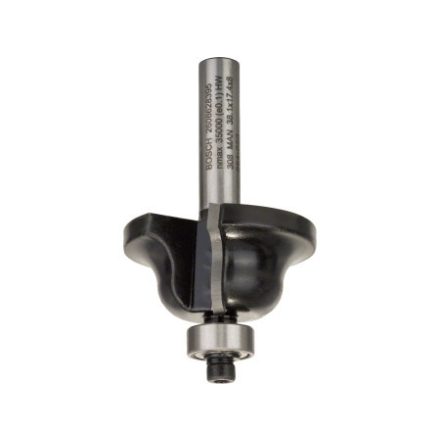 BOSCH Freză cu profil "B" de carbură cu rulment de bile 38,1 (r=6,3 mm) x 12,7 x 17 x 61 x 8 mm