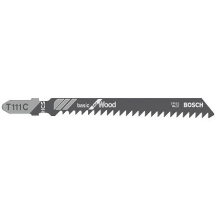 BOSCH Pană pentru decupat lemn T 111 C 100/3,0 mm (5 bucăți)
