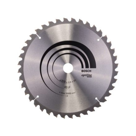 BOSCH Disc de tăiere pentru lemn 305 x 30 x 2,5 mm / 40T Optiline Wood ATB / N