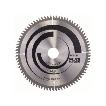 BOSCH Disc de tăiere universal 210 x 30 x 2,5 mm / 80T MultiMaterial HLTCG