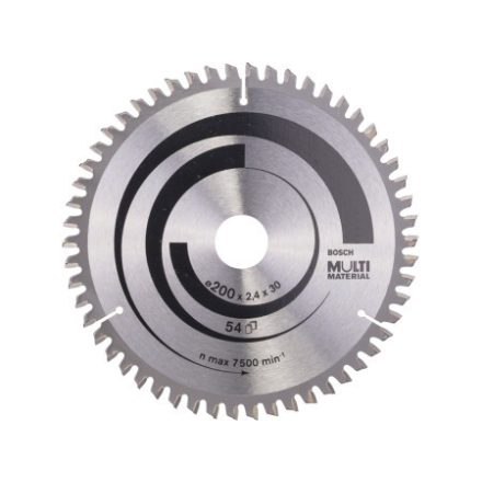 BOSCH Disc de tăiere universal 200 x 30 x 2,4 mm / 54T MultiMaterial HLTCG