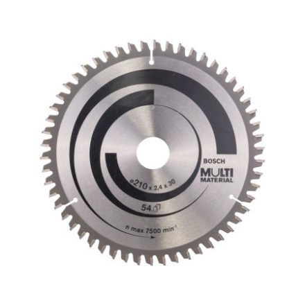 BOSCH Disc de tăiere universal 210 x 30 x 2,4 mm / 54T MultiMaterial HLTCG
