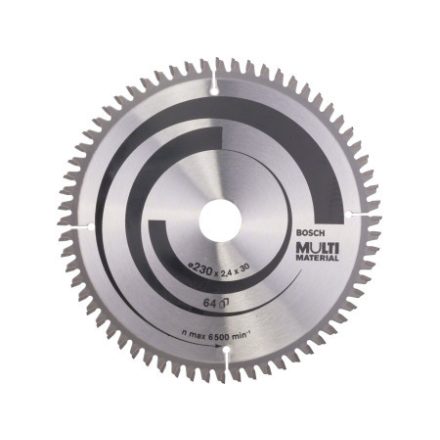 BOSCH Disc de tăiere universal 230 x 30 x 2,4 mm / 64T MultiMaterial HLTCG
