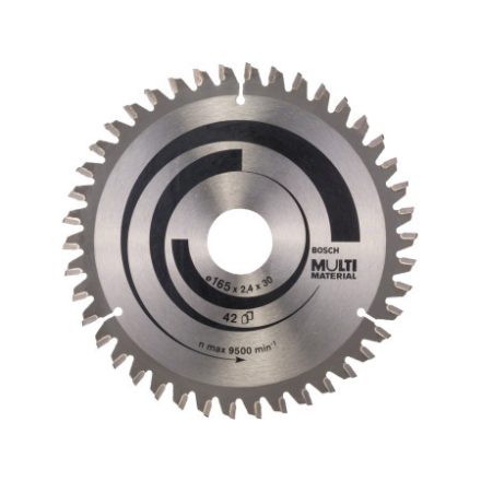 BOSCH Disc de tăiere universal 165 x 30/20 x 2,4 mm / 42T MultiMaterial HLTCG