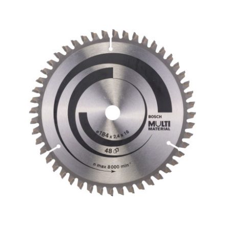 BOSCH Disc pentru tăiere universală 184 x 30 x 2,4 mm / 48T MultiMaterial HLTCG