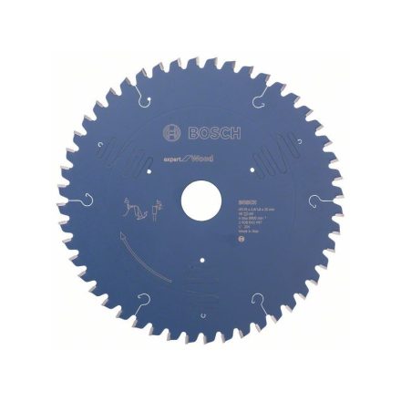 Pânză de ferăstrău BOSCH pentru lemn 216 x 30 x 2,4 mm / 48T Expert pentru lemn