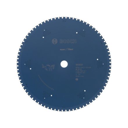 BOSCH Disc pentru tăiat metal 355 x 25,4 x 2,6 mm / 80T Expert for Steel