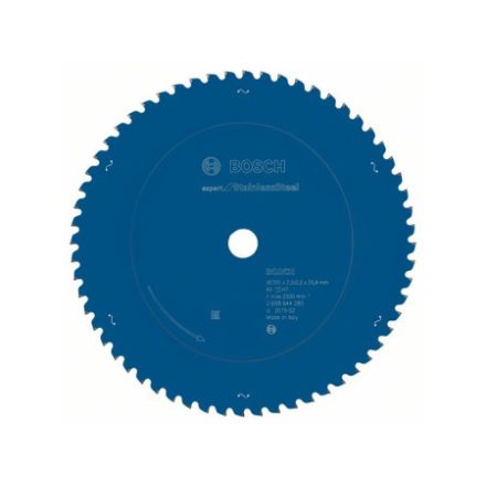 Pânză de ferăstrău BOSCH pentru oțel inoxidabil 305 x 25,4 x 2,5 mm / 60T Expert pentru oțel inoxidabil