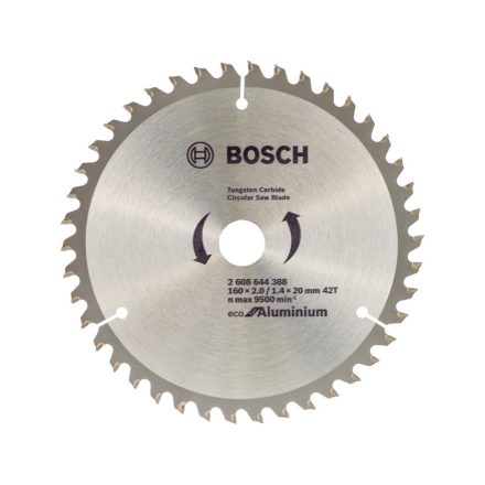 BOSCH Disc de tăiere pentru aluminiu 160 x 20 x 2,0 mm / 42T