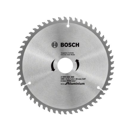 BOSCH Disc de tăiere pentru aluminiu 190 x 30 x 2,2 mm / 54T