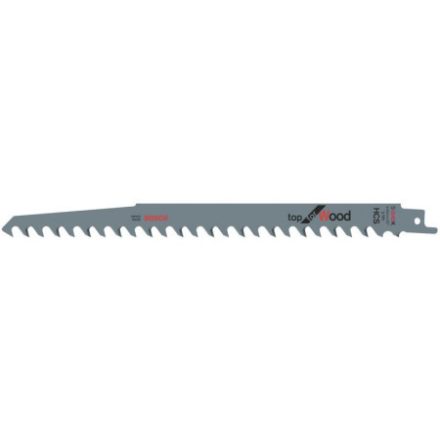 Pânză de ferăstrău BOSCH Sabre pentru lemn S 1542 K 240 mm / 3TPI Top pentru Lemn (2 buc)