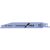 Lamă de fierăstrău reciprocator BOSCH pentru metal S 123 XF 150 mm / 8-18TPI bimetal Progressor for Metal (5 buc)