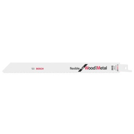 BOSCH Pană de fierăstrău pentru lemn cu cuie S 1122 HF 225 mm / 10TPI bimetal (100 buc)