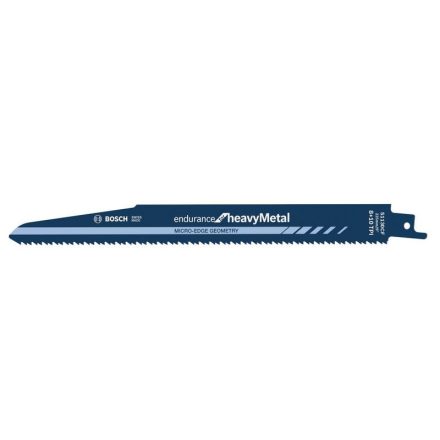 Pânză de ferăstrău BOSCH Sabre pentru metal S 1130 CF 225 mm / 8+10 TPI bimetal (25 buc)