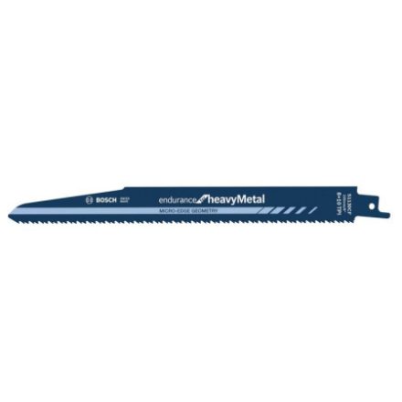 Pânză de ferăstrău BOSCH Sabre pentru metal S 1130 CF 225 mm / 8+10 TPI bimetal (25 buc)