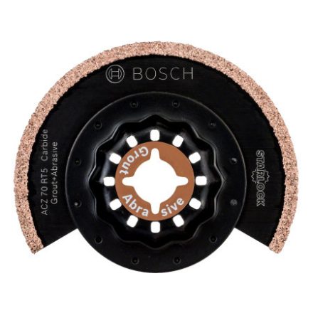Lamă de fierăstrău pentru îndepărtarea rosturilor BOSCH ACZ 70 RT5 70 x 1,6 mm cu granulație de carbură Starlock