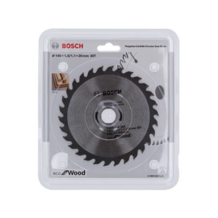 BOSCH Lama pentru ferăstrău pentru lemn 140 x 20 x 1,8 mm / 30T ECO pentru lemn