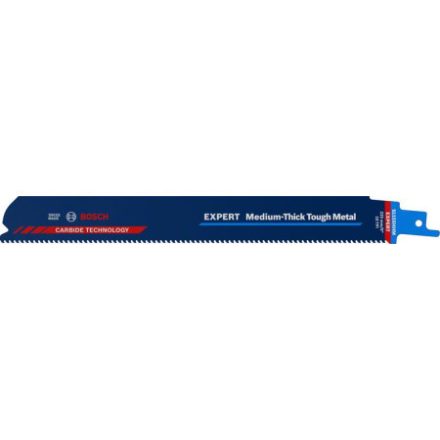 Pânză de ferăstrău sabie BOSCH EXPERT S 1155 HHM Medium-Thick Tough Metal cu dinți din carbură, 1 buc
