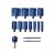 BOSCH EXPERT Set de găurire circulară 14 piese în cutie Tough Material