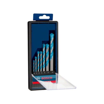 BOSCH EXPERT CYL-9 Set de burghie universale 7 piese (4-5-6-6-8-10-12 mm) cilindrice