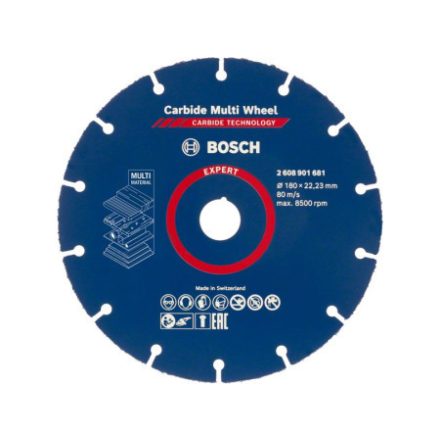 Disc de tăiere multiplu BOSCH EXPERT 180 x 22,2 mm