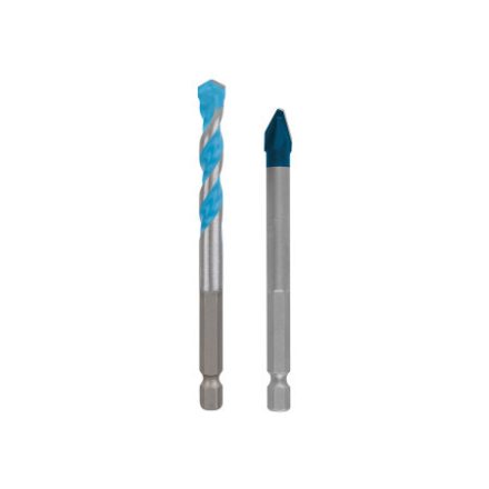 BOSCH EXPERT HEX-9 Hard Ceramic + Șurubelniță universală 8 mm cu prindere de bit 1/4" (2 buc)