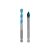 BOSCH EXPERT HEX-9 Hard Ceramic + Șurubelniță universală 8 mm cu prindere de bit 1/4" (2 buc)