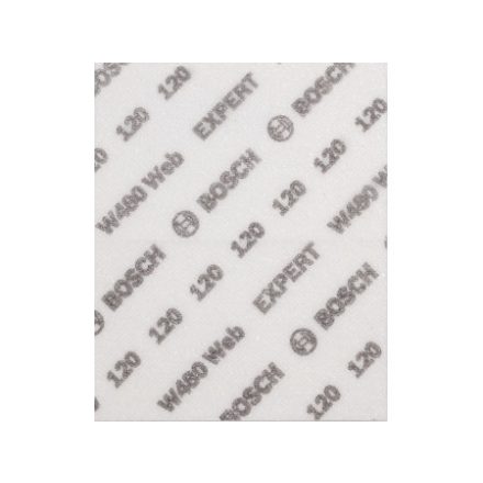 BOSCH EXPERT W480 Retea de șlefuit lavabilă 140 x 115 mm /P120 (2 buc)