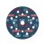 BOSCH EXPERT O780 Disc de șmirghel cu prindere velcro 125 mm / P150 cu granulație ceramică (6 buc)