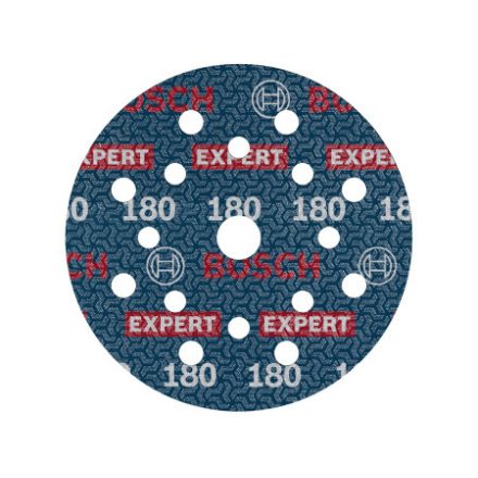 BOSCH EXPERT O780 Disc abraziv cu închidere cu velcro 125 mm / P180 cu granulație ceramică (6 buc)