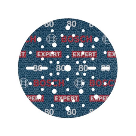 BOSCH EXPERT O780 Disc de șmirghel cu Velcro 150 mm / P80 cu granule de ceramică (6 bucăți)