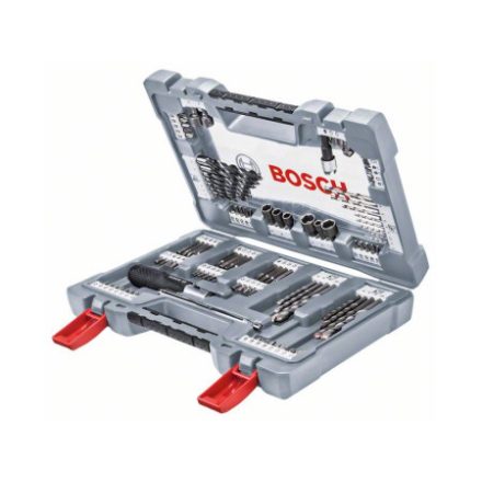 Set tijă și burghie BOSCH 105 piese Premium X-Line