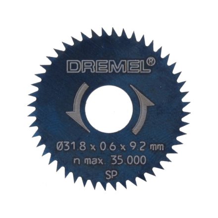 DREMEL Disc de tăiere pentru lemn 31,8 x 3,2 mm / 48T (2 buc)