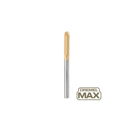 Vârf de freză conic cilindric DREMEL MAX 9903DM 3,2 mm cu acoperire de TiN