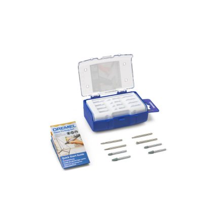 Set pentru gravare pe sticla DREMEL, 8 piese