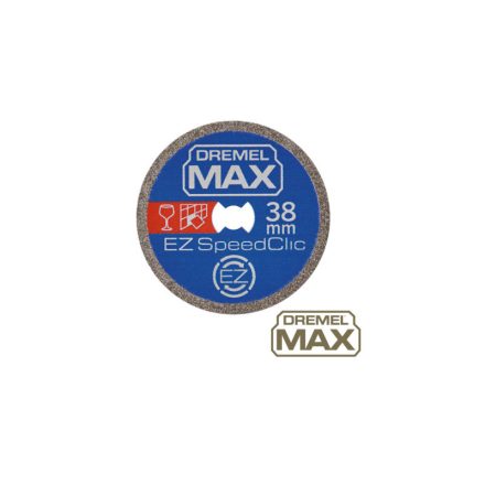 DREMEL MAX EZ SpeedClic Disc de tăiere diamantat 38 mm