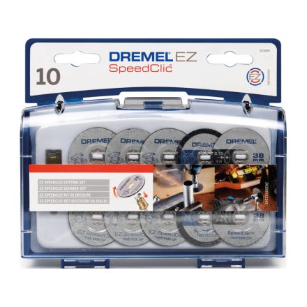 DREMEL Set de discuri de tăiere EZ SpeedClic SC690 10 piese