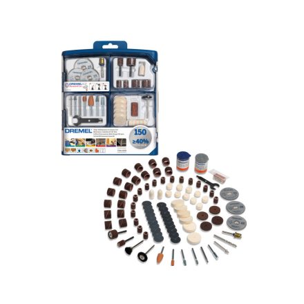DREMEL EZ SpeedClic SC724 Set de accesorii multi-funcționale 150 de piese