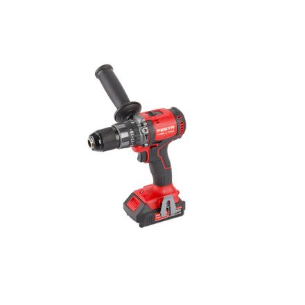 FESTA Mașină de găurit cu percuție cu acumulator 20 V fără perie de cărbune (1 x baterie de 2,0 Ah + încărcător)