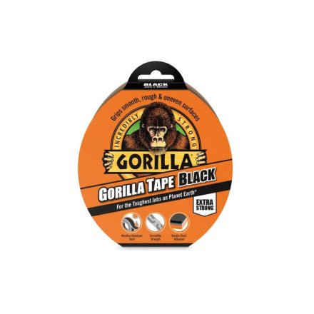 GORILLA Bandă adezivă neagră extra rezistentă 48 mm x 32 m