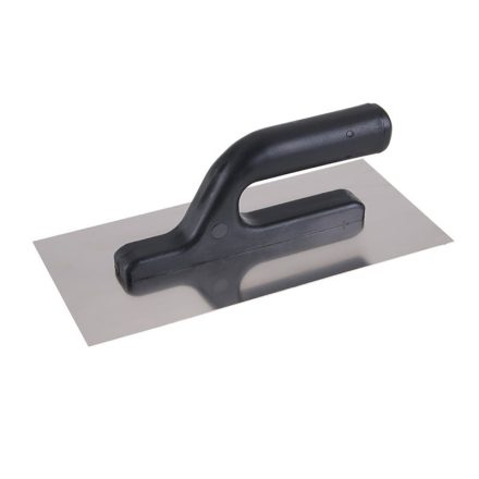 Fier de calcat 125 x 270 mm cu maner din plastic inox