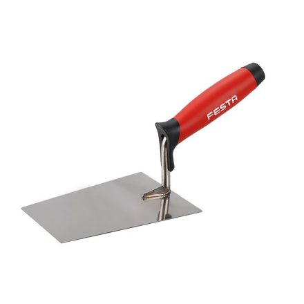 Lingurita de zidarie FESTA 160 x 115 mm tavan inox cu maner moale