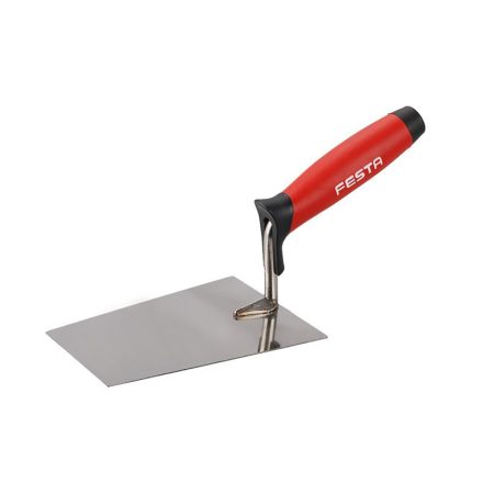 FESTA Lingurita de zidarie 180 x 125 tavan inox cu maner moale