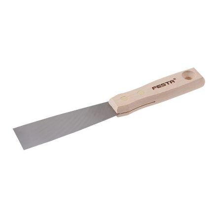 FESTA Chit din oțel mâner din lemn de 40 mm