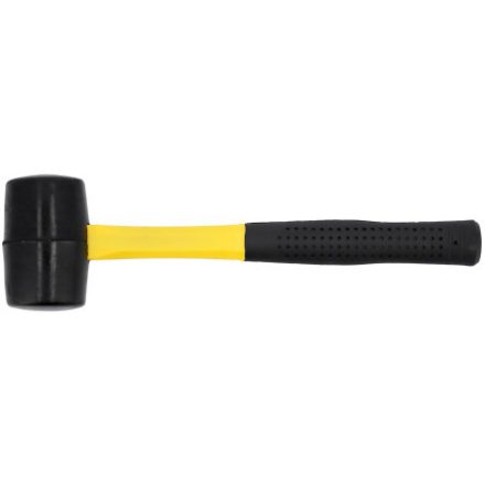 VOREL Ciocan cauciuc 370 g maner fibra de sticla 45 mm