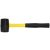 VOREL Ciocan cauciuc 370 g maner fibra de sticla 45 mm