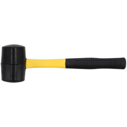 VOREL Cioc din cauciuc 500 g maner fibra de sticla 50 mm