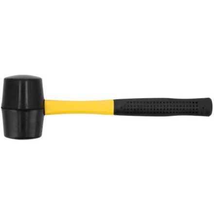 VOREL Ciocan cauciuc 700 g maner fibra de sticla 56 mm